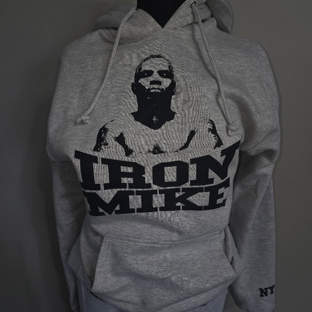 Mike Tyson Gray Sweatsuit hoodie size S